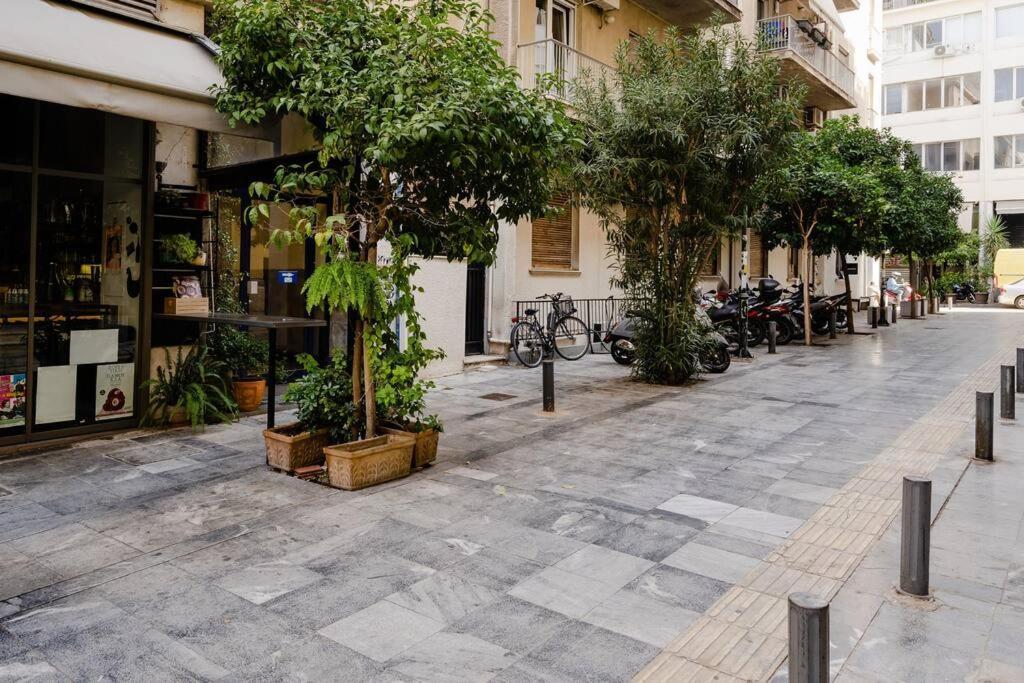 Modern Two Level Apartment In The Heart Of Athens Luaran gambar